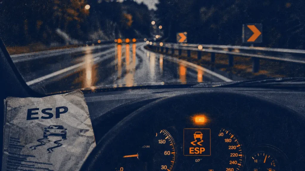 e s p voiture : voyant ESP orange allumé, capteurs ou désactivation temporaire