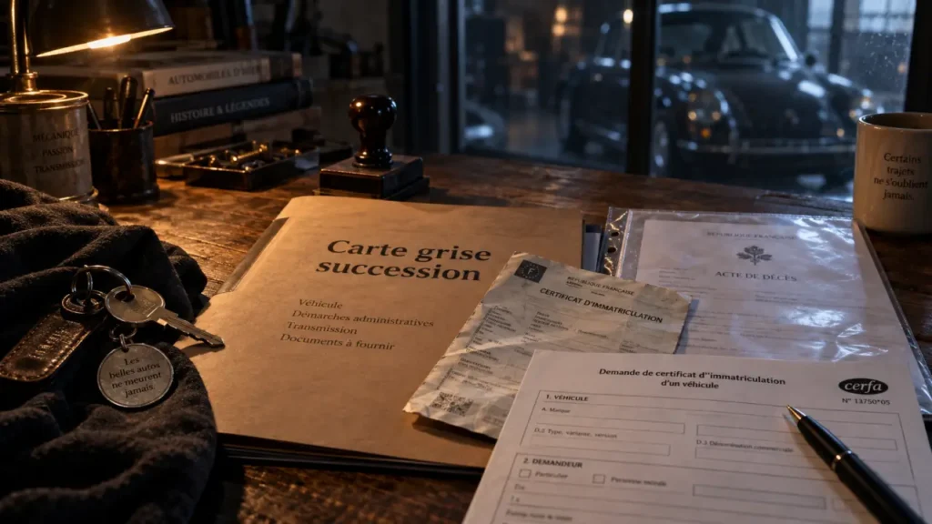 carte grise succession : vendre, conserver ou donner