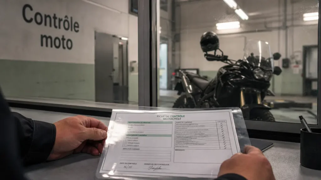 Contrôle technique moto Puy-de-Dôme : salle d’attente d’un centre