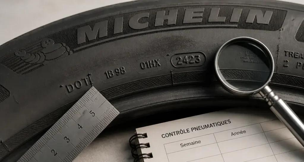 Date fabrication pneu Michelin : lire le code DOT sur le flanc
