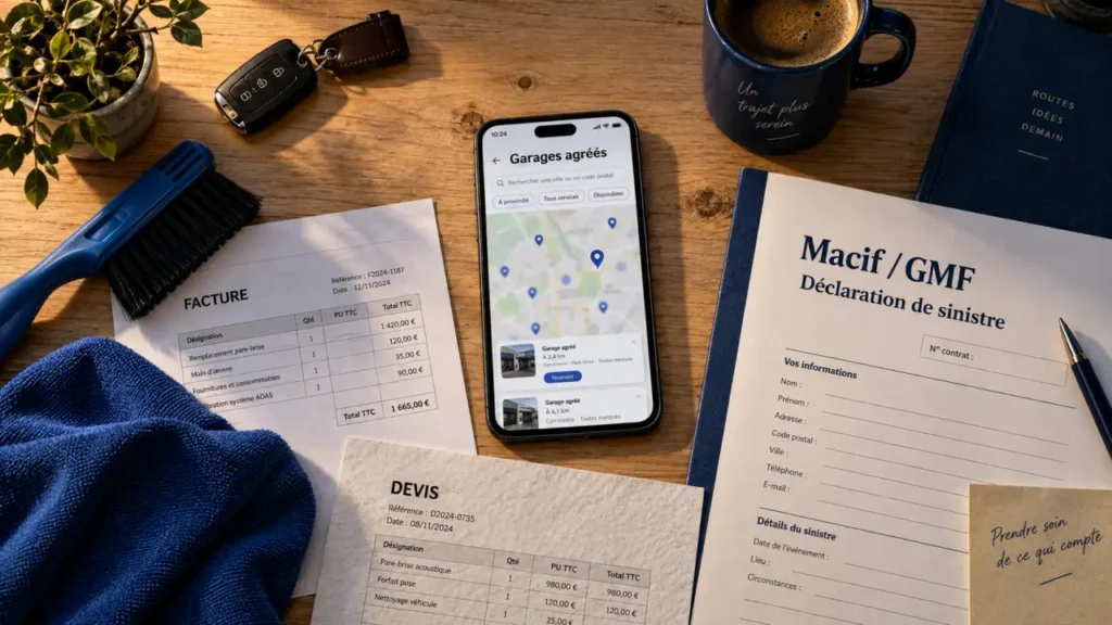 Liste garage agréé : vérifier avant réparer la voiture