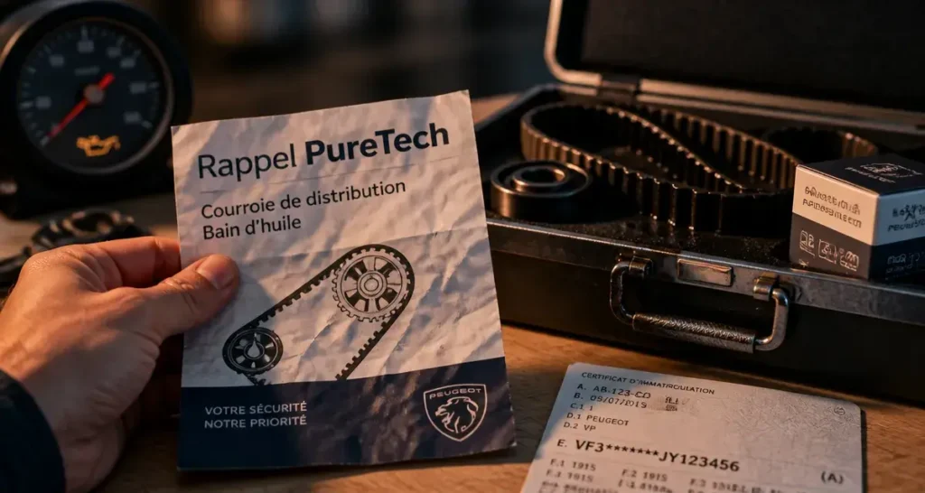 rappel stellantis moteur puretech : vérifier et se faire indemniser