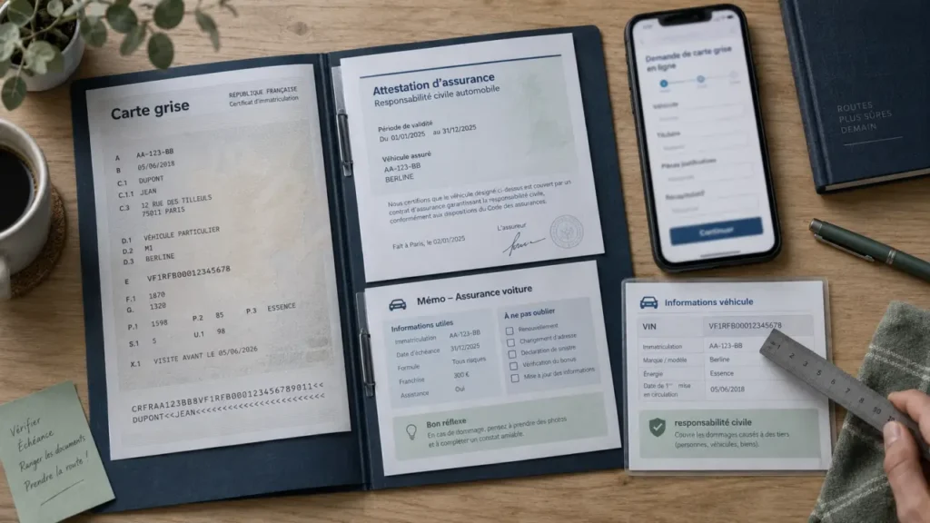 Assur carte grise : attestation d’assurance pour immatriculation et carte grise