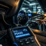 dtc voiture : lecteur OBD2 affiche P0420 sous tableau de bord